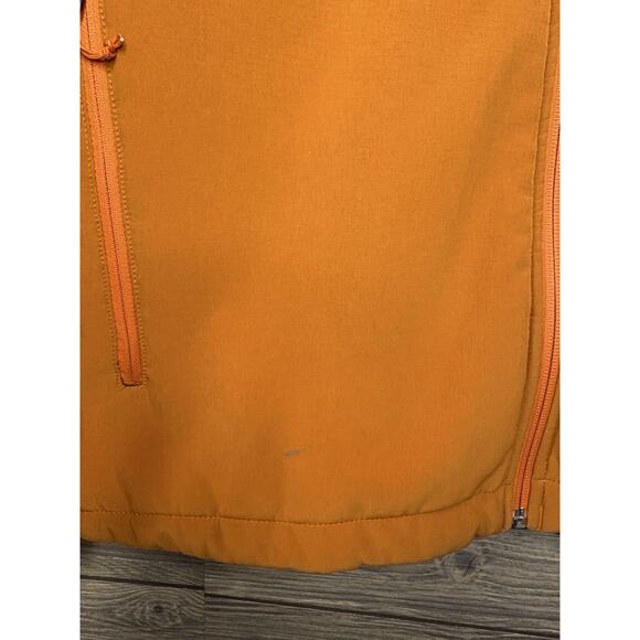 North Face Jacket Mens XL Orange Bionic Fleece Lined Softshell Summit Series - Picture 6 of 14